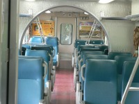 平渓線の車内